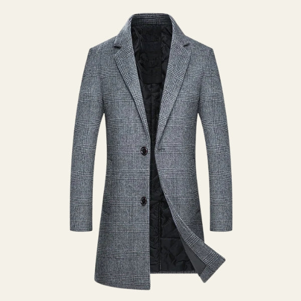 The Regent Checked Overcoat