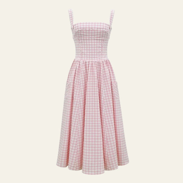 The Provence Corset-Style Midi Dress