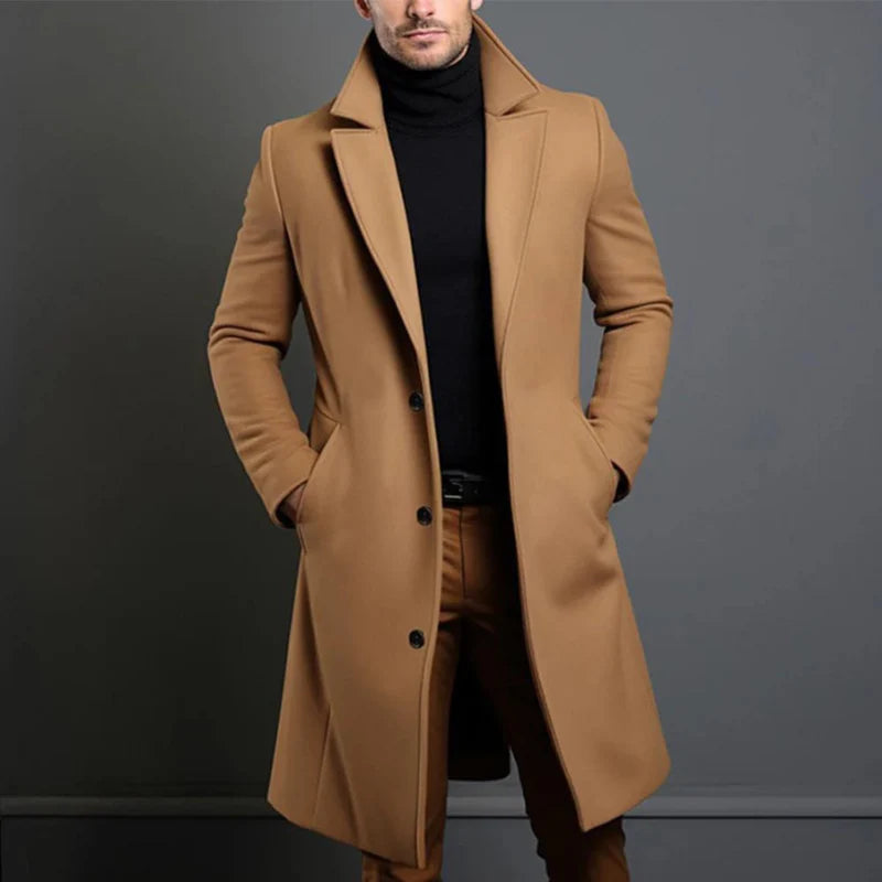The Milano Tailored Long Coat