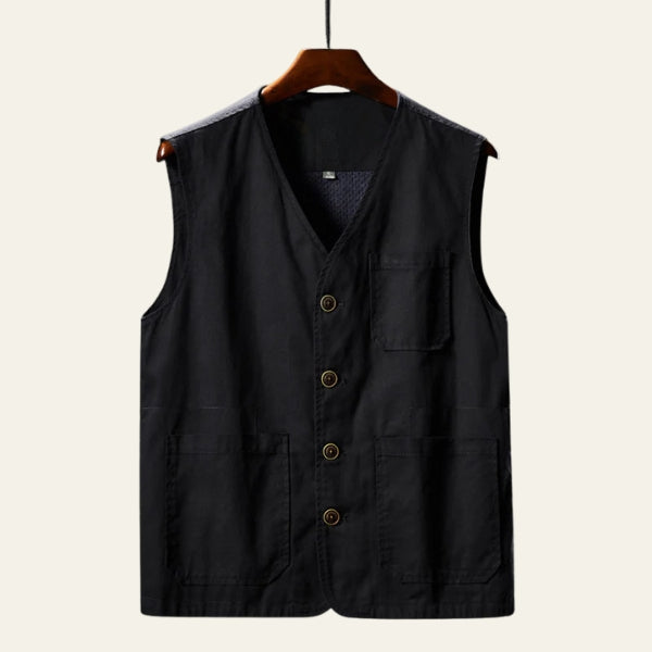 The Atlas Utility Cotton Vest