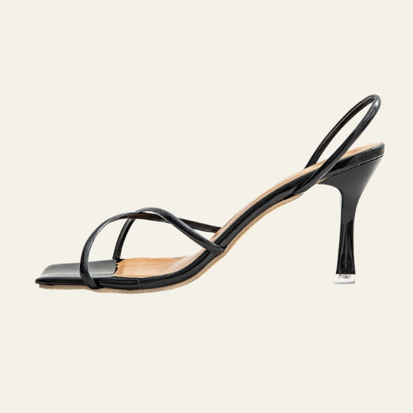 The Riviera Strappy Slingback Heels