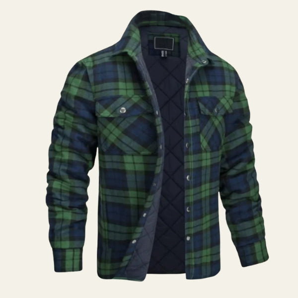 The Alpine Flannel Lined Shirt Jacket