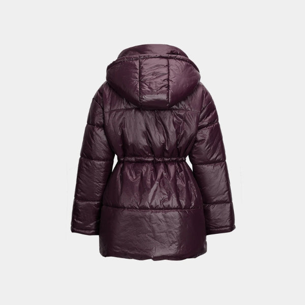 The Bordeaux Puffer Parka