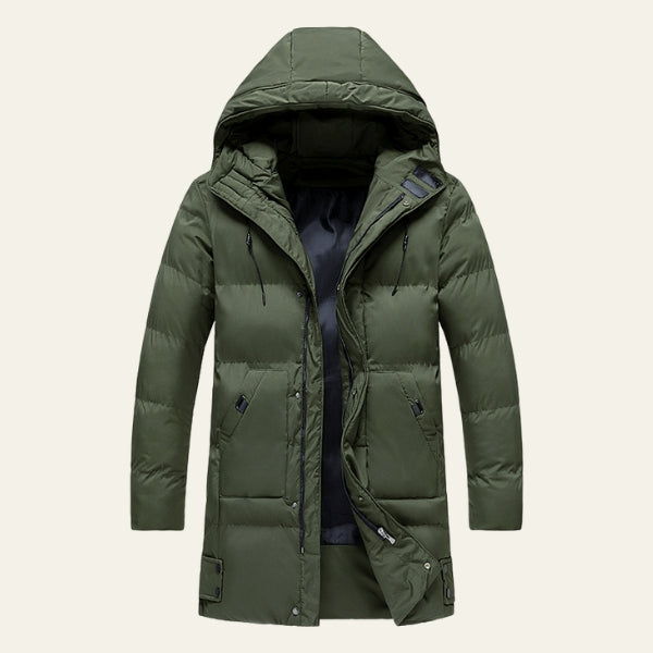 The Summit Hooded Puffer Coat