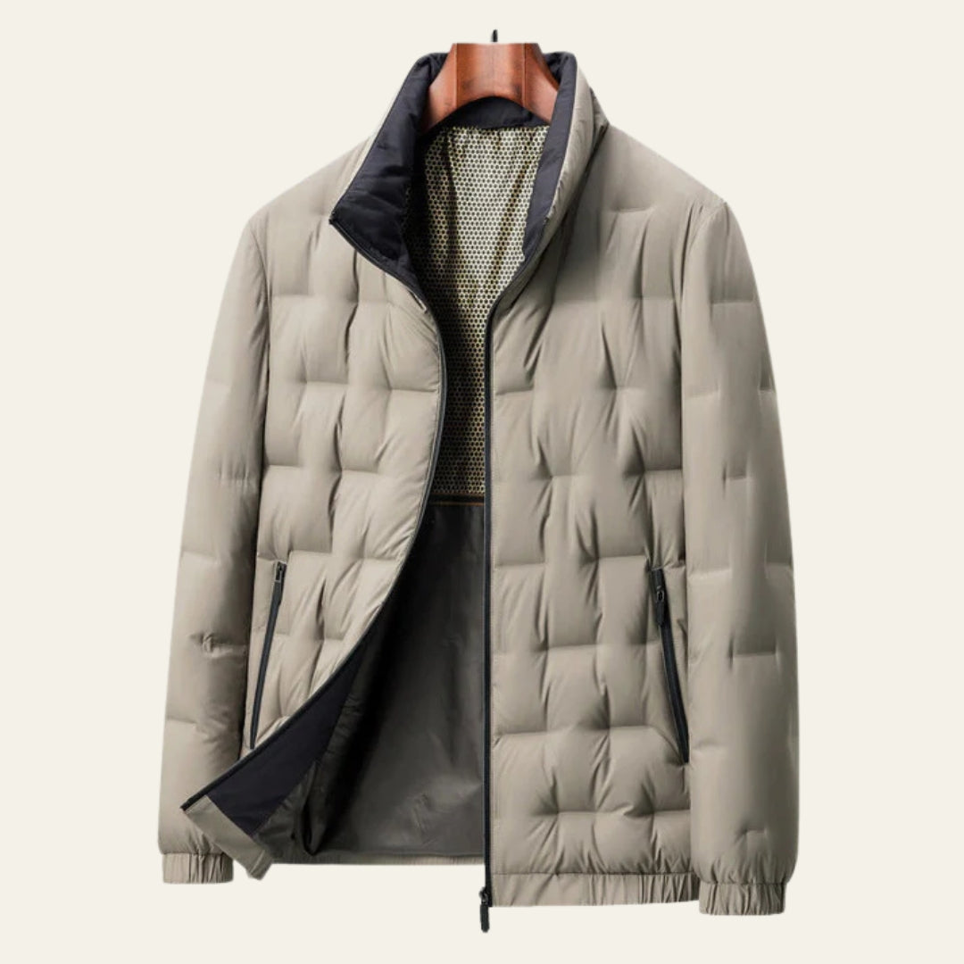 The Aspen Grid-Quilt Insulated Jacket