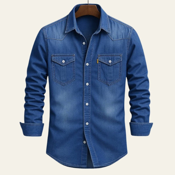 The Colorado Dual-Pocket Denim Shirt