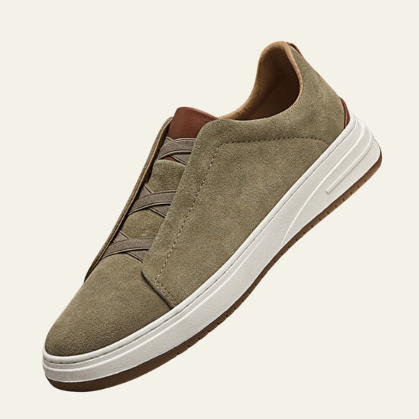 The Porto Elastic-Panel Slip-On Sneakers