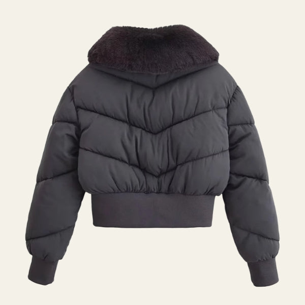 The Aspen Faux-Fur Collar Puffer Jacket