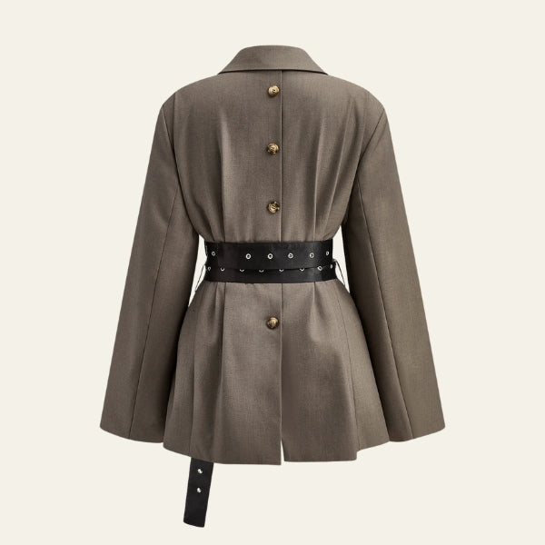 The Siena Belted Tailored Blazer
