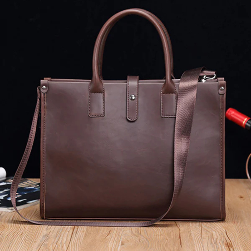 The Geneva Leather Tote Bag