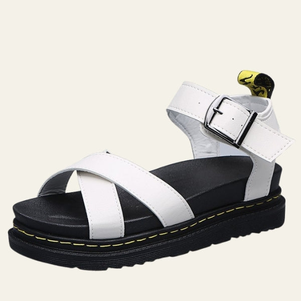 The Verona Platform Ankle-Strap Sandals