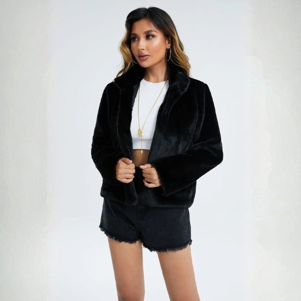 The Aspen Plush Faux-Fur Jacket