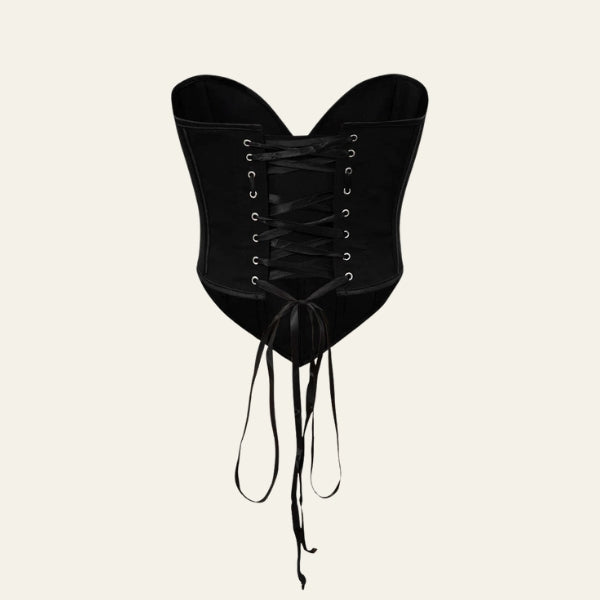 The Florence Lace-Up Corset Top