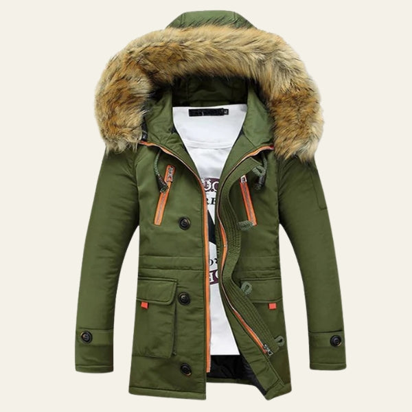 The Nordhaven Faux-Fur Hooded Parka
