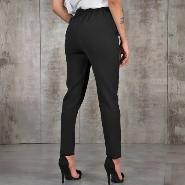 The Alegra Belted Tapered Trousers