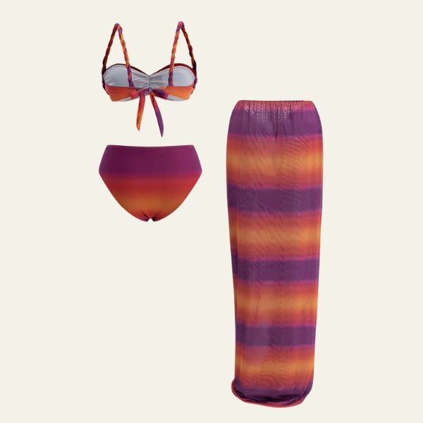The Mykonos Braided Ombré Set