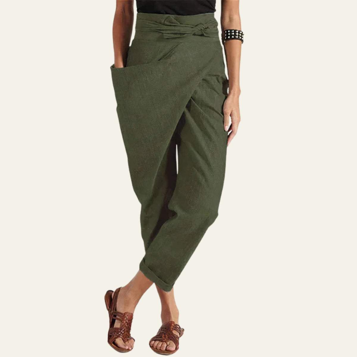 The Valencia Wrap Trousers