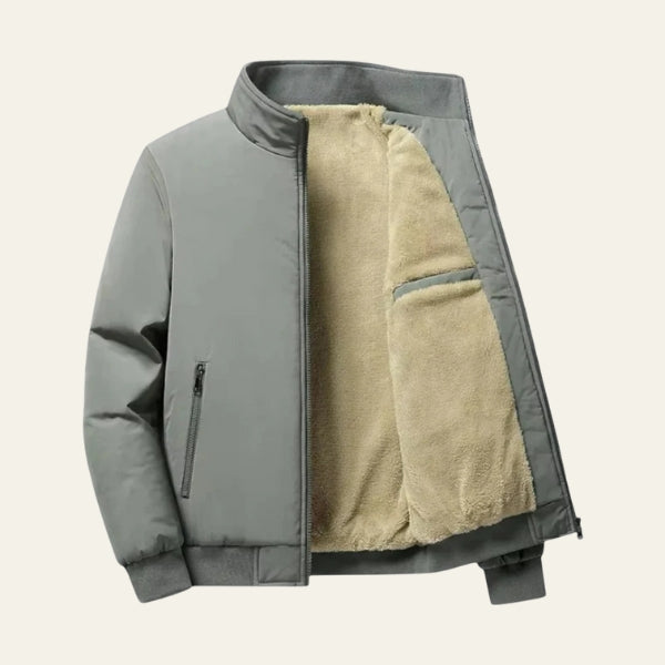The Milan Sherpa-Lined Bomber Jacket