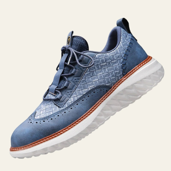 The Riviera Textured Weave Sneakers
