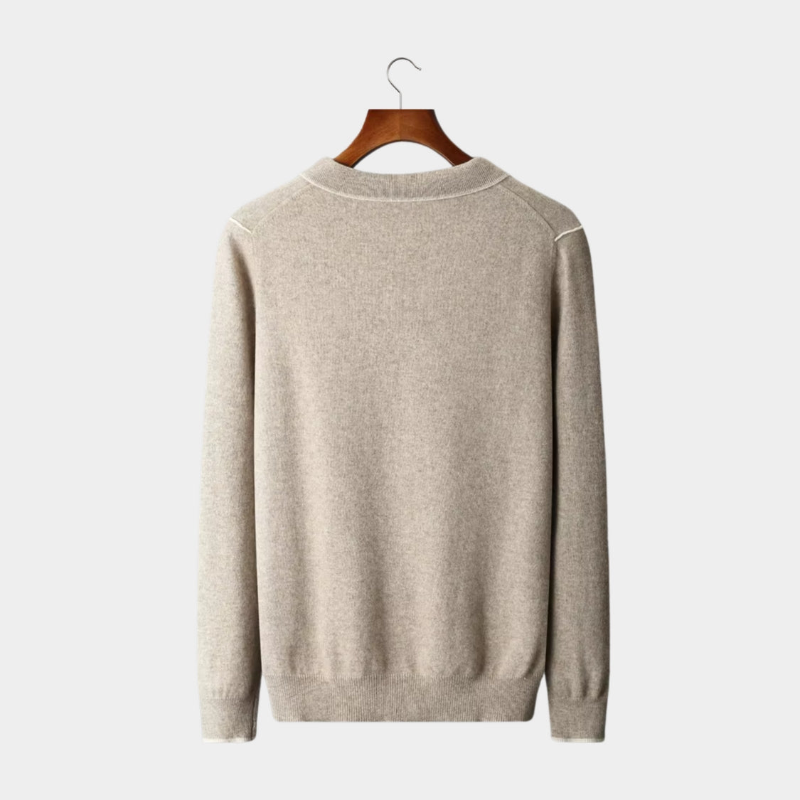 The Amalfi Cashmere Polo Sweater