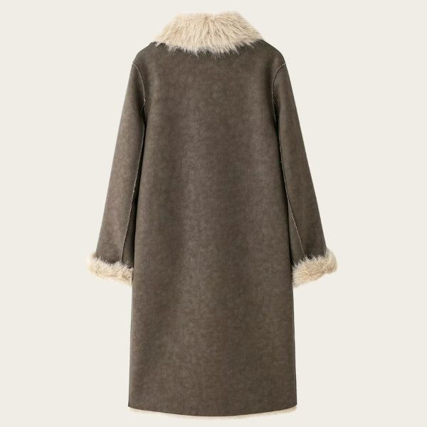The Chamonix Reversible Shearling Coat