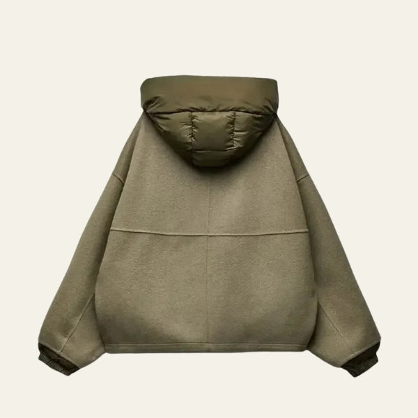 The Aspen Padded-Hood Zip Jacket