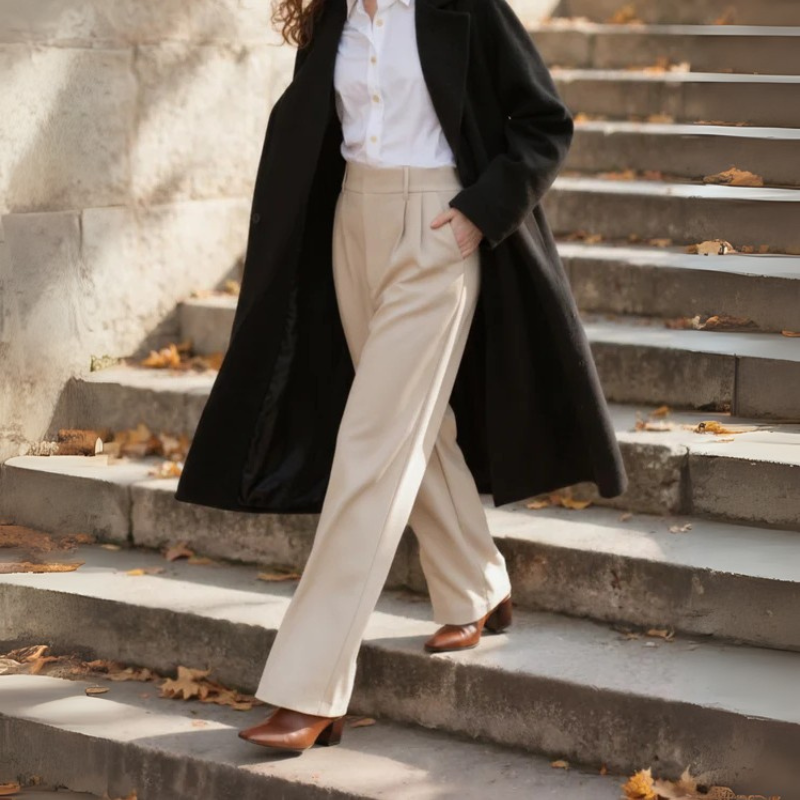 The Siena Wide-Leg Trousers