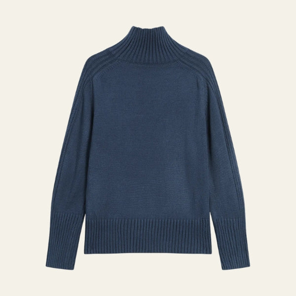 The Bergen Ribbed Turtleneck Sweater