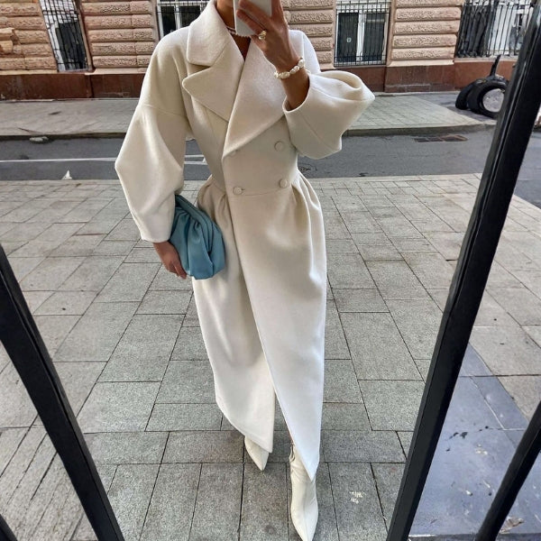 The Oslo Double-Breasted Wool Coat