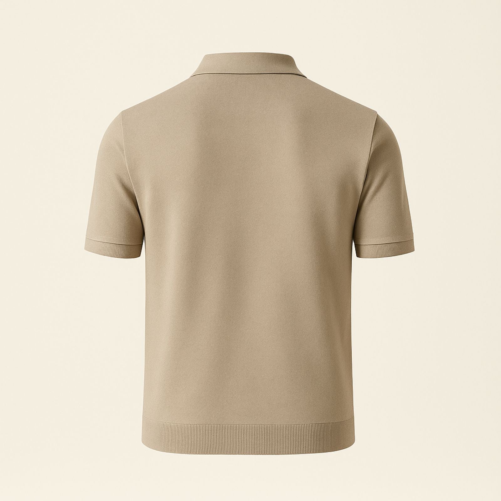The Marbella Mesh Zip Polo