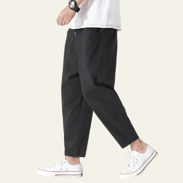 The Kyoto Relaxed Drawstring Trousers