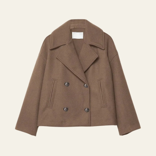 The Riviera Cropped Double-Breasted Jacket