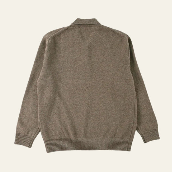 The Oslo Soft-Knit Polo Sweater