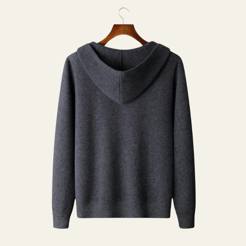 The Verona Cashmere Zip Hoodie