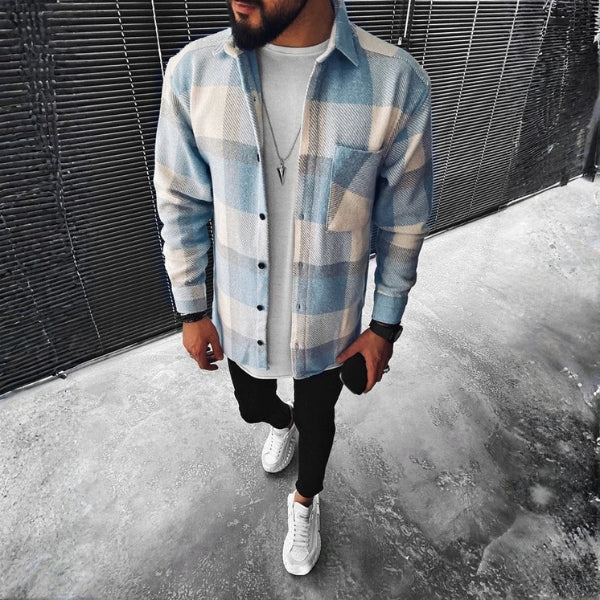 The Aspen Brushed Flannel Overshirt