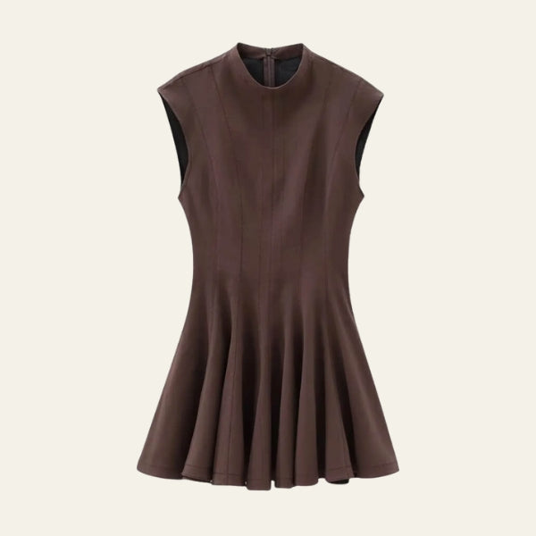The Verona Flared Mini Dress