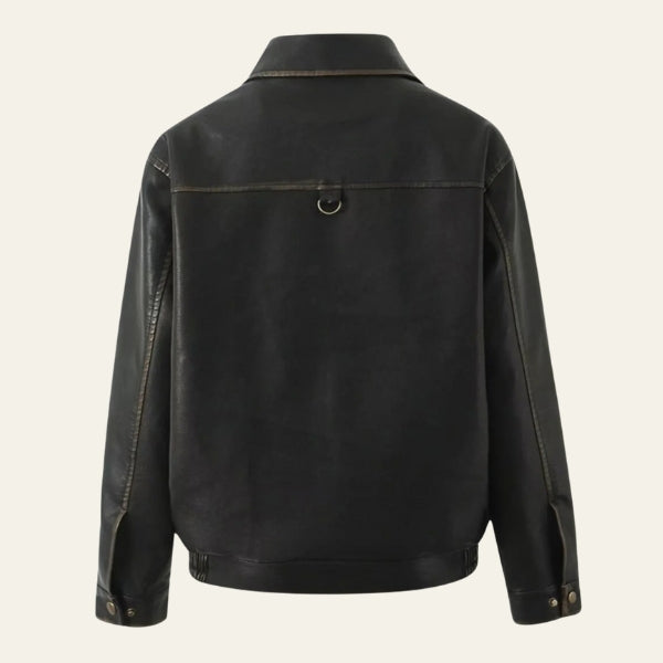 The Soho Espresso Leather Jacket