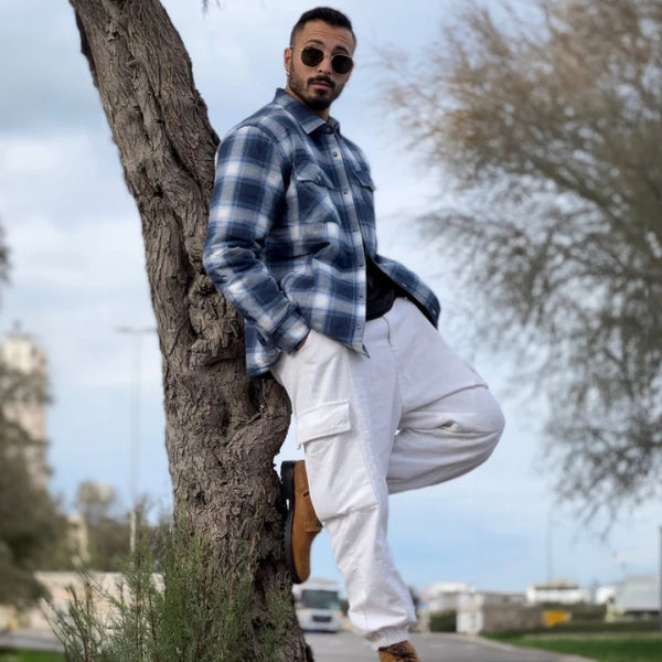 The Aspen Quilted Flannel Overshirt