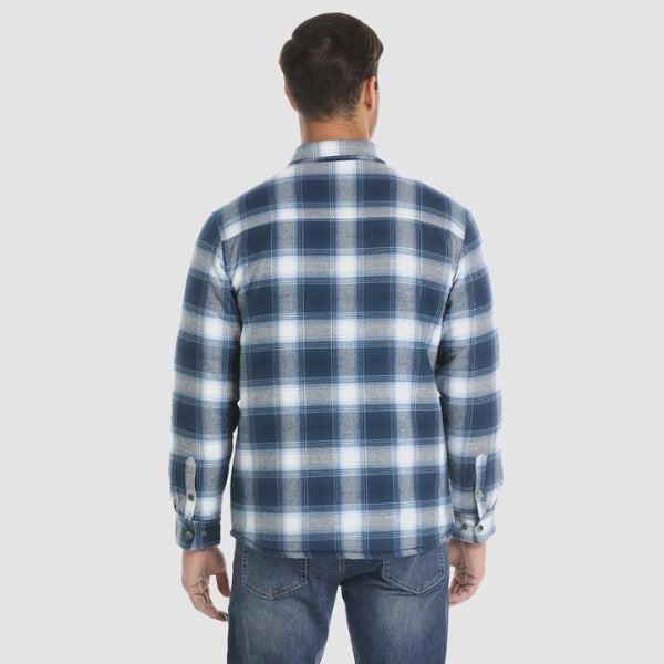 The Aspen Quilted Flannel Overshirt