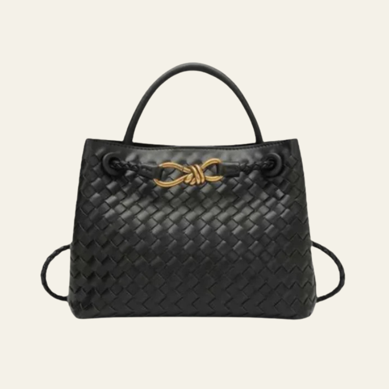 The Palermo Woven Leather Tote