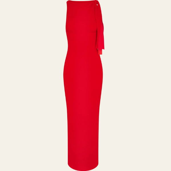The Cannes Silk Evening Maxi Dress