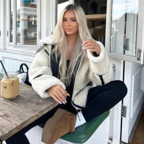 The Lucerne Shearling Aviator Jacket