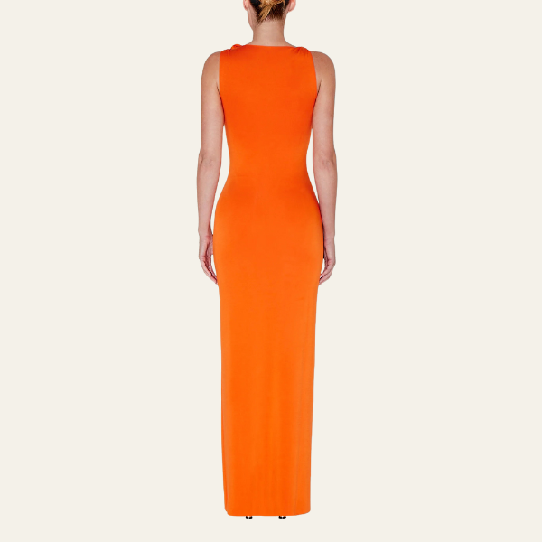 The Cannes Silk Evening Maxi Dress