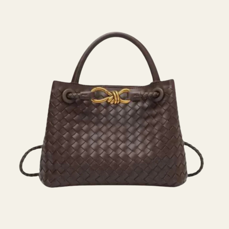 The Palermo Woven Leather Tote