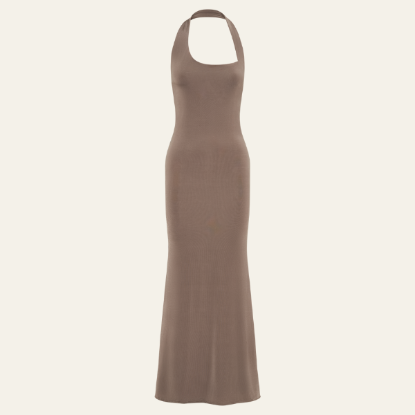 The Siena Halter Evening Maxi Dress