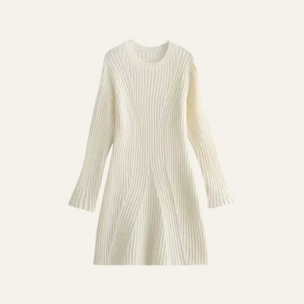 The Aria Ribbed Knit Dress