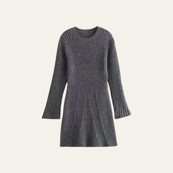The Aria Ribbed Knit Dress
