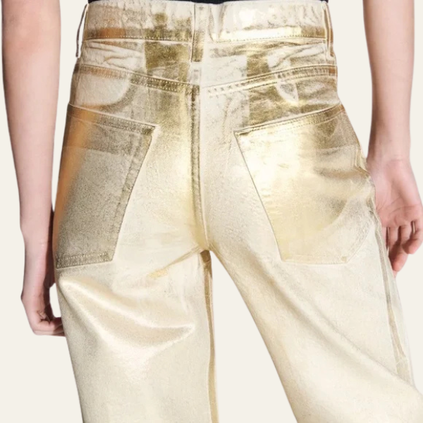 The Milan Metallic Jeans