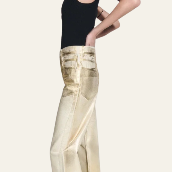 The Milan Metallic Jeans