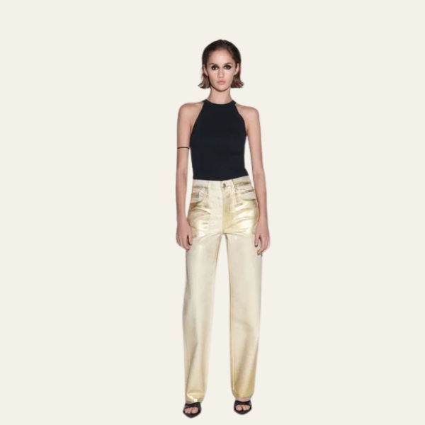 The Milan Metallic Jeans